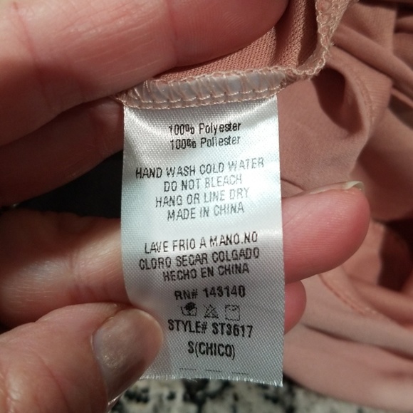 Style Rack Ladies halter top.peach colored - Picture 6 of 6